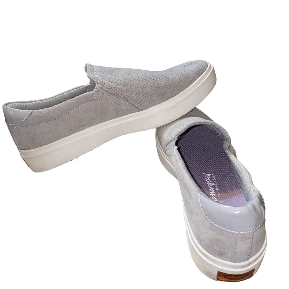 Dr. Scholl's Madison Slip On Sporty Sneaker memory foam cool fit comfort grey 9